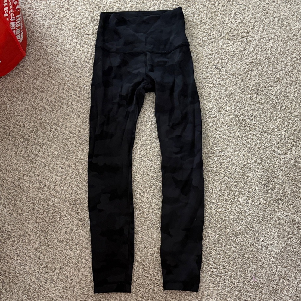 Lululemon Black Camo Leggings